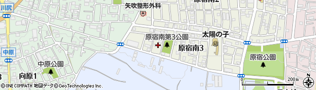 神奈川県相模原市緑区原宿南3丁目14周辺の地図