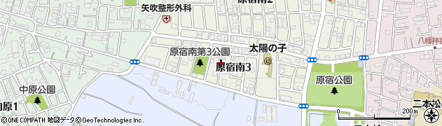 神奈川県相模原市緑区原宿南3丁目周辺の地図