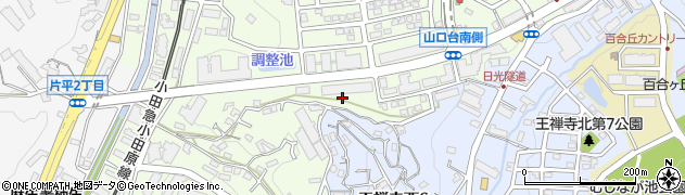 神奈川県川崎市麻生区上麻生4丁目21周辺の地図