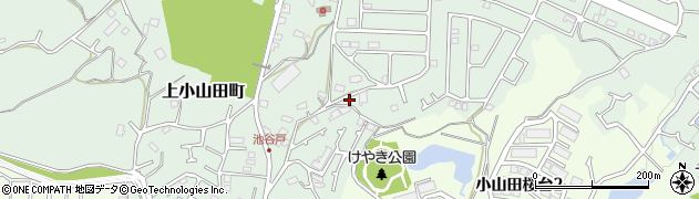 東京都町田市上小山田町498周辺の地図
