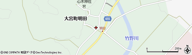 京都府京丹後市大宮町明田935周辺の地図