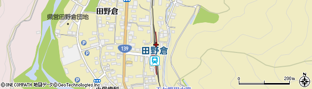 田野倉駅周辺の地図