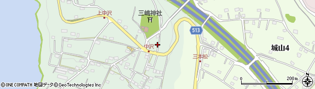 神奈川県相模原市緑区中沢590周辺の地図