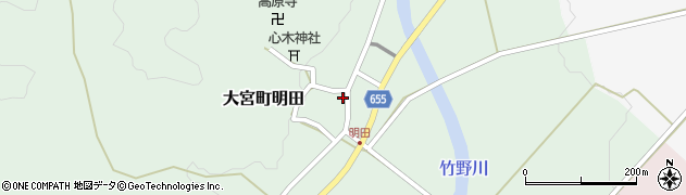 京都府京丹後市大宮町明田920周辺の地図