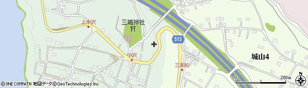神奈川県相模原市緑区中沢580周辺の地図