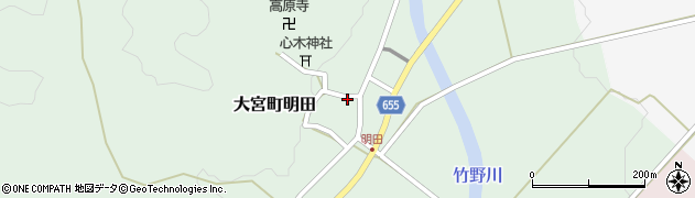 京都府京丹後市大宮町明田923周辺の地図