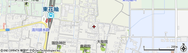 山梨県中央市東花輪1944-1周辺の地図