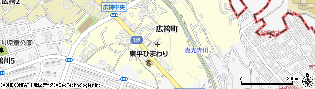 東京都町田市広袴町527-2周辺の地図