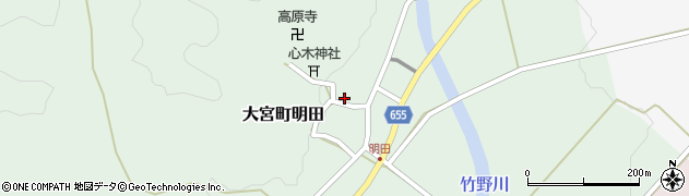 京都府京丹後市大宮町明田925周辺の地図