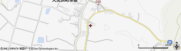 京都府京丹後市久美浜町永留870周辺の地図