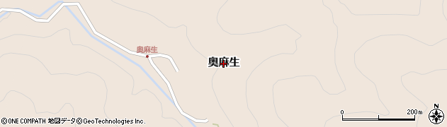 福井県敦賀市奥麻生周辺の地図