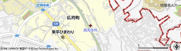 東京都町田市広袴町86-16周辺の地図