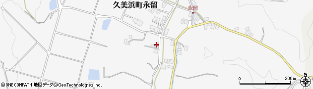 京都府京丹後市久美浜町永留877周辺の地図