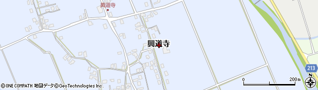 福井県三方郡美浜町興道寺周辺の地図
