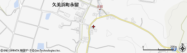 京都府京丹後市久美浜町永留869周辺の地図