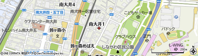 おそうじ本舗鮫洲店周辺の地図