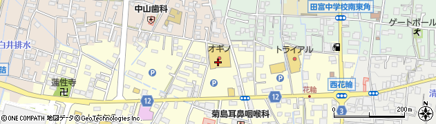 株式会社オスカー　オギノ田富店周辺の地図