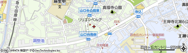 神奈川県川崎市麻生区上麻生4丁目18-5周辺の地図