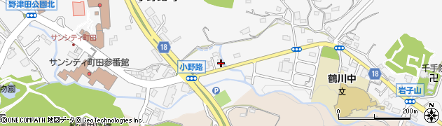 東京都町田市小野路町1750周辺の地図