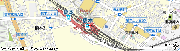 神奈川県相模原市緑区周辺の地図