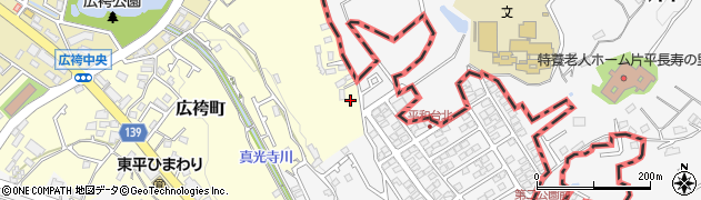 東京都町田市広袴町477周辺の地図