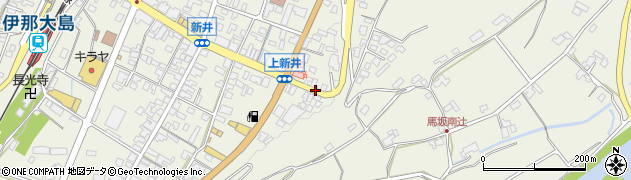 将軍塚入口周辺の地図