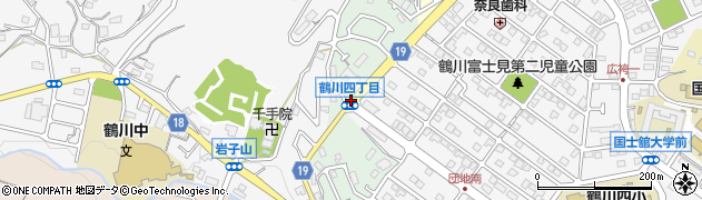 鶴川４周辺の地図