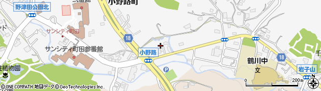 東京都町田市小野路町1747周辺の地図