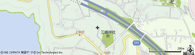 神奈川県相模原市緑区中沢563周辺の地図
