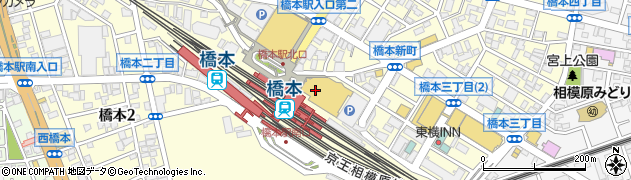 無印良品ミウィ橋本周辺の地図