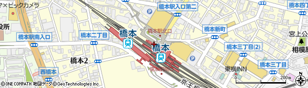 ミスターミニットＪＲ橋本店周辺の地図