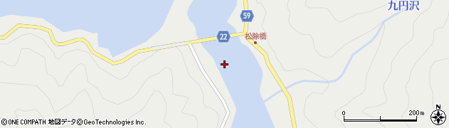 松除橋周辺の地図