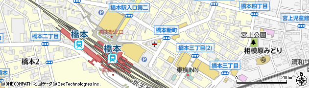 ビッグエコー BIG ECHO 橋本駅前店周辺の地図