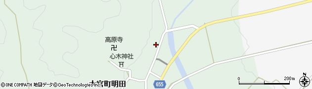 京都府京丹後市大宮町明田451周辺の地図