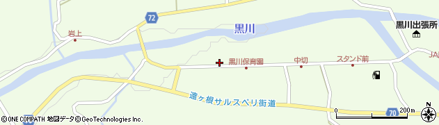 加茂警察署黒川警察官駐在所周辺の地図