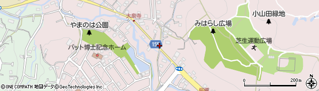 東京都町田市下小山田町223周辺の地図