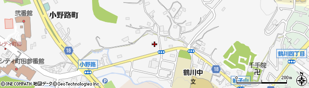 東京都町田市小野路町1801周辺の地図