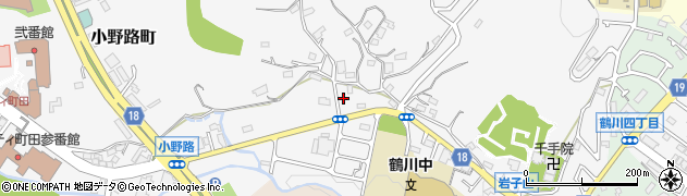 東京都町田市小野路町1856-2周辺の地図