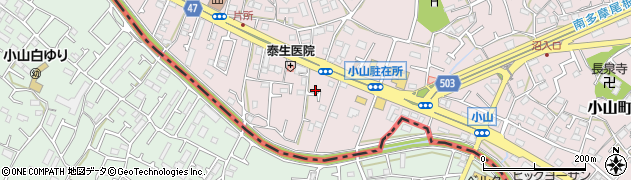東京都町田市小山町2455周辺の地図