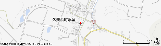 京都府京丹後市久美浜町永留985周辺の地図