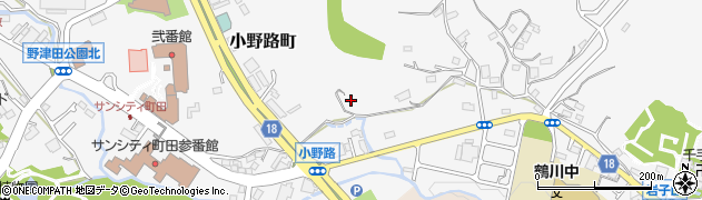 東京都町田市小野路町2299周辺の地図