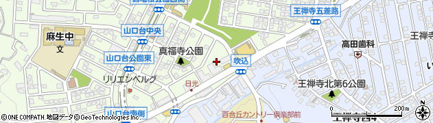 神奈川県川崎市麻生区上麻生4丁目4周辺の地図