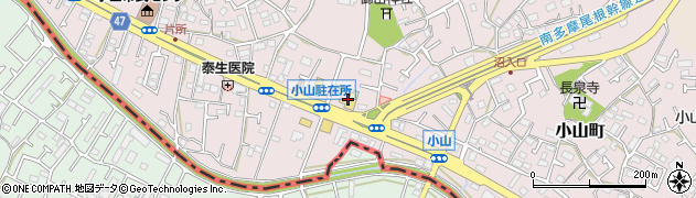 東京都町田市小山町1188-7周辺の地図