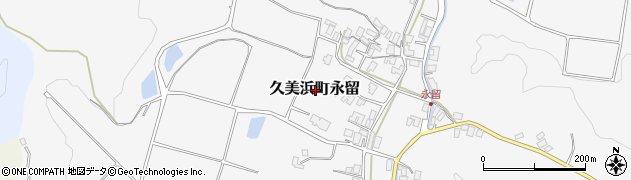 京都府京丹後市久美浜町永留周辺の地図