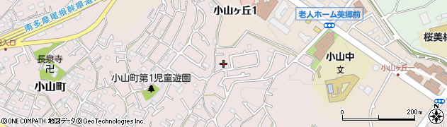 東京都町田市小山町1736-5周辺の地図