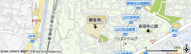 神奈川県川崎市麻生区上麻生4丁目39周辺の地図