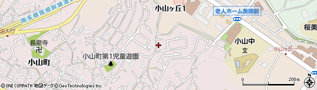 東京都町田市小山町1736-2周辺の地図