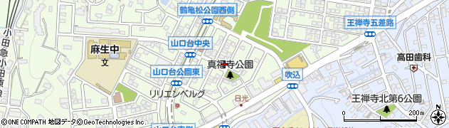 神奈川県川崎市麻生区上麻生4丁目7-6周辺の地図