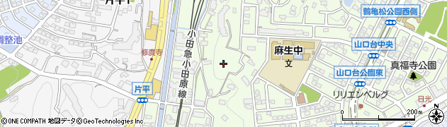 神奈川県川崎市麻生区上麻生4丁目53周辺の地図