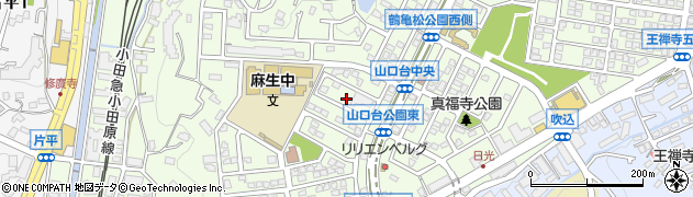 神奈川県川崎市麻生区上麻生4丁目37-4周辺の地図